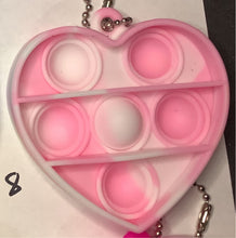 Load image into Gallery viewer, Heart Popper Keychain
