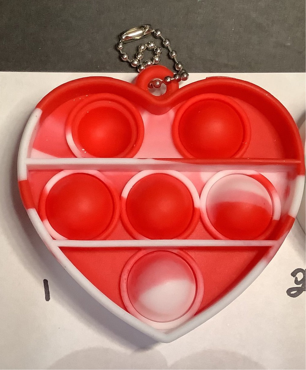 Heart Popper Keychain