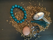 Load image into Gallery viewer, Wooden Bead Self Defense Keychains
