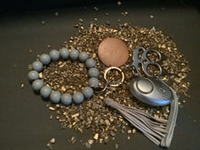 Load image into Gallery viewer, Wooden Bead Self Defense Keychains
