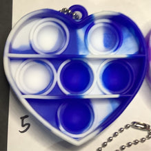 Load image into Gallery viewer, Heart Popper Keychain
